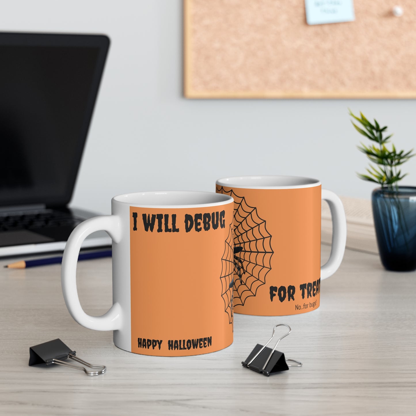 Halloween Debugging Mug