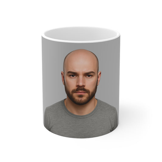 Bald But Handsome Mug
