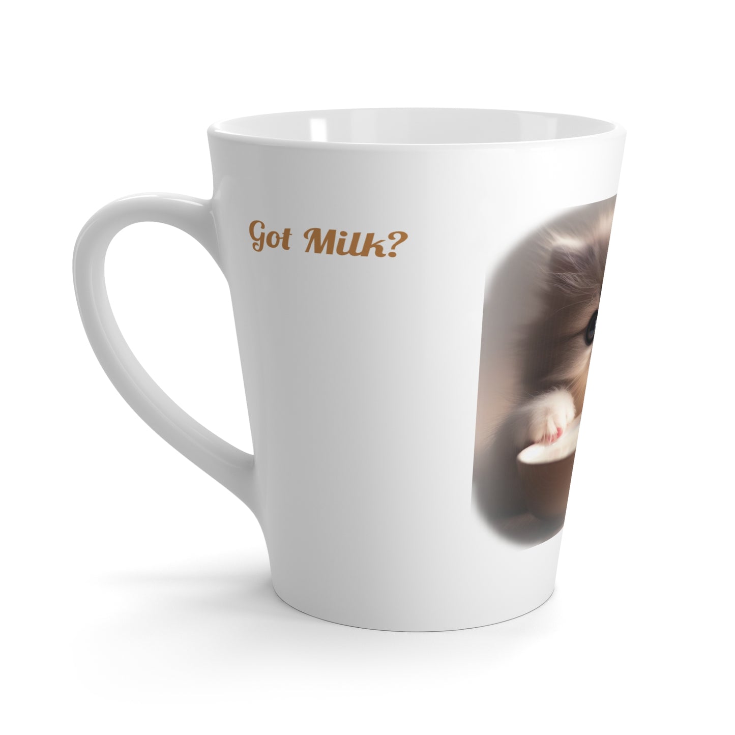 Cute Kitten Latte Mug
