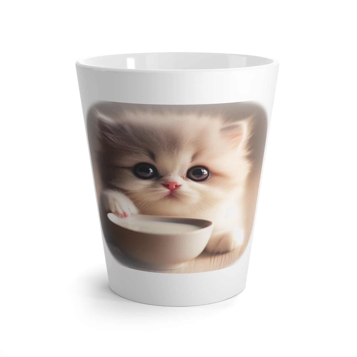 Cute Kitten Latte Mug