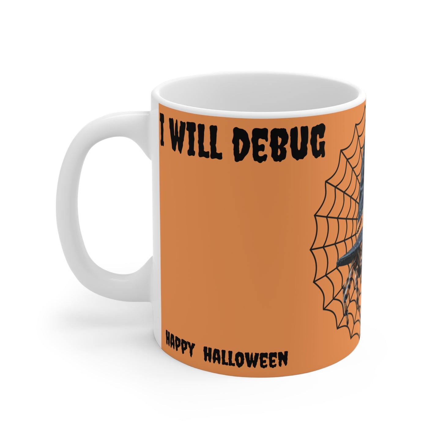 Halloween Debugging Mug